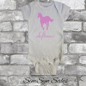 Deftones Unisex Baby Band Onesie Onepiece Bodysuit 0-3 Months